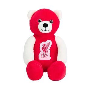 Liverpool FC Bear Soft Plush Toy / Red/White